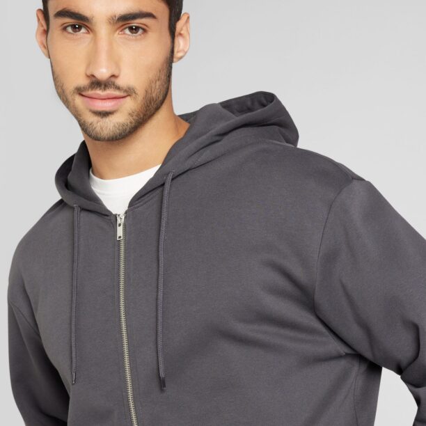 Preţ JACK & JONES Hanorac 'RIDER'  albastru deschis / gri închis / mov liliachiu / alb