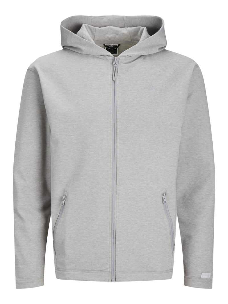 JACK & JONES Hanorac  gri argintiu / gri deschis