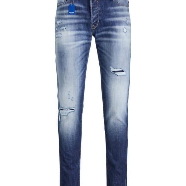 JACK & JONES Jeans 'GLENN'  albastru denim