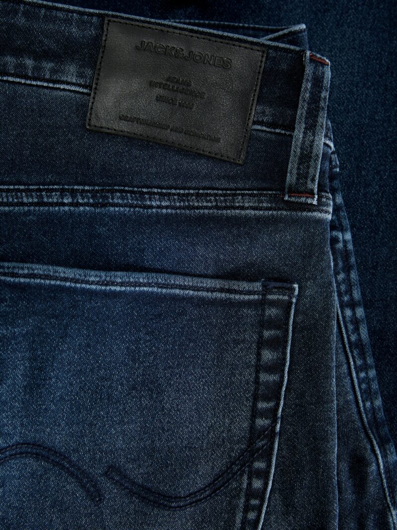 JACK & JONES Jeans 'GLENN'  albastru închis preţ