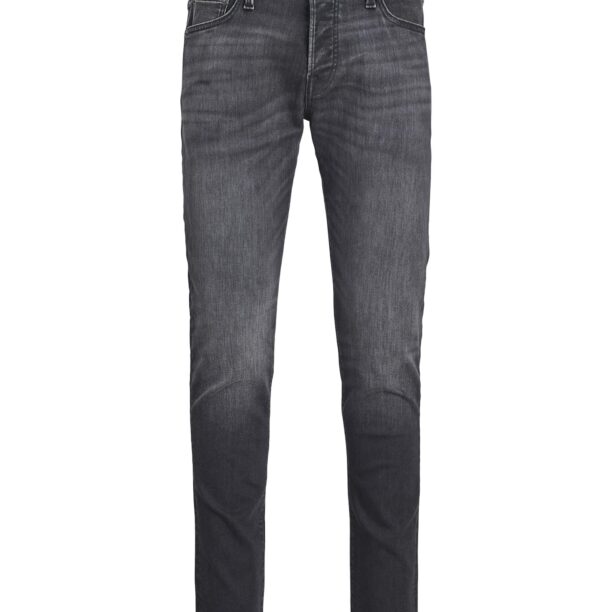 JACK & JONES Jeans 'Glenn'  negru denim