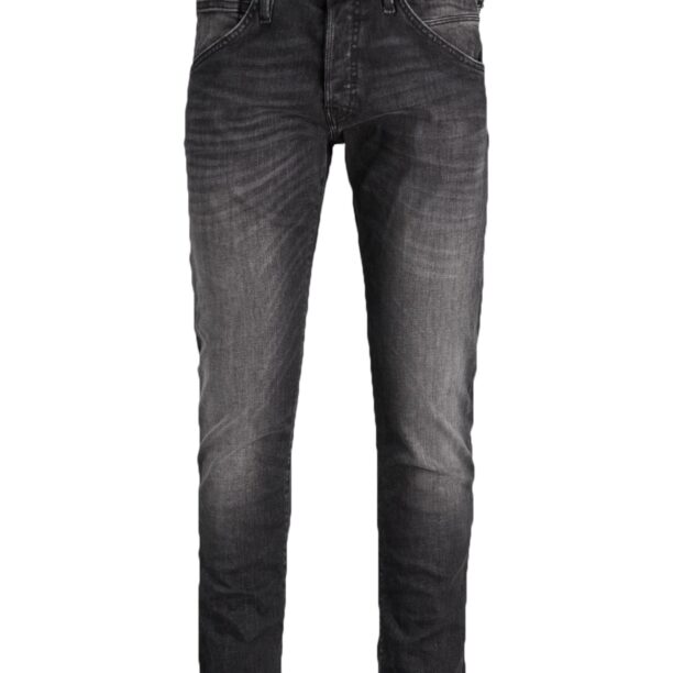 JACK & JONES Jeans 'Glenn'  negru denim