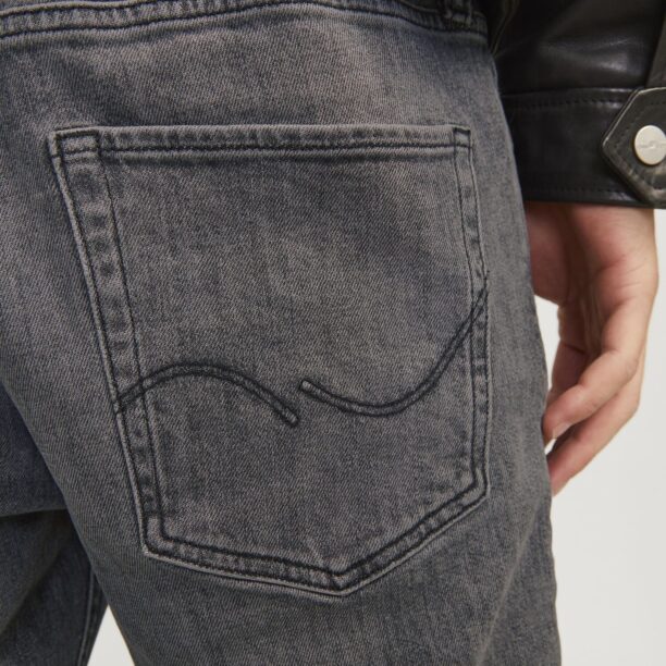 JACK & JONES Jeans 'JJIClark JJOriginal'  gri închis preţ