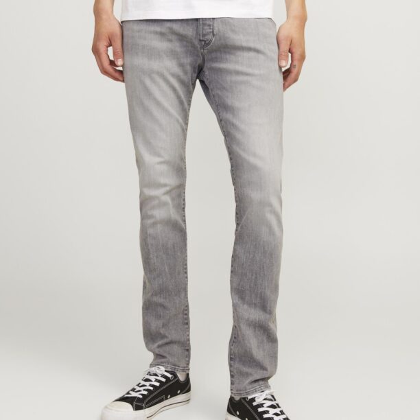 Preţ JACK & JONES Jeans 'JJIGlenn JJFox'  gri denim