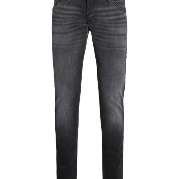 JACK & JONES Jeans 'JJIGlenn JJFox'  negru denim