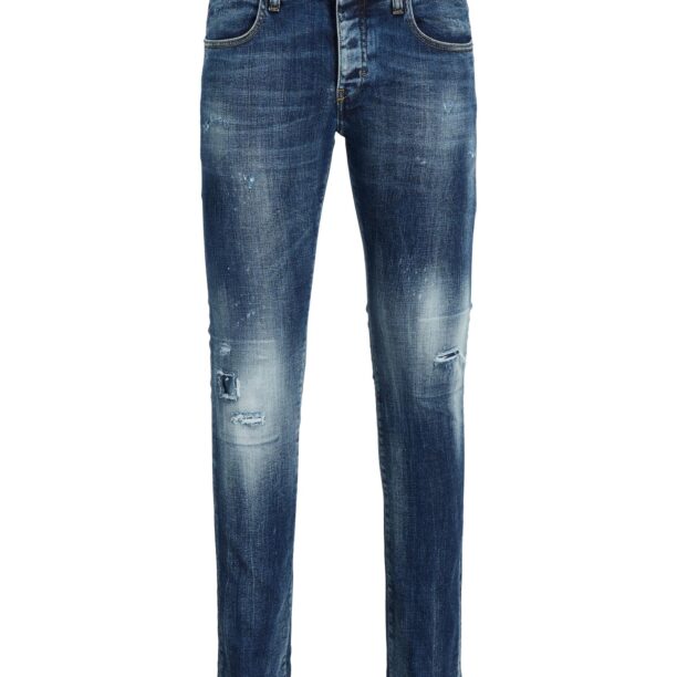 JACK & JONES Jeans 'JJIGlenn JJLuca'  albastru denim