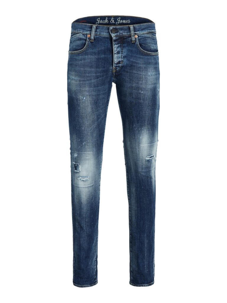 JACK & JONES Jeans 'JJIGlenn JJLuca'  albastru denim