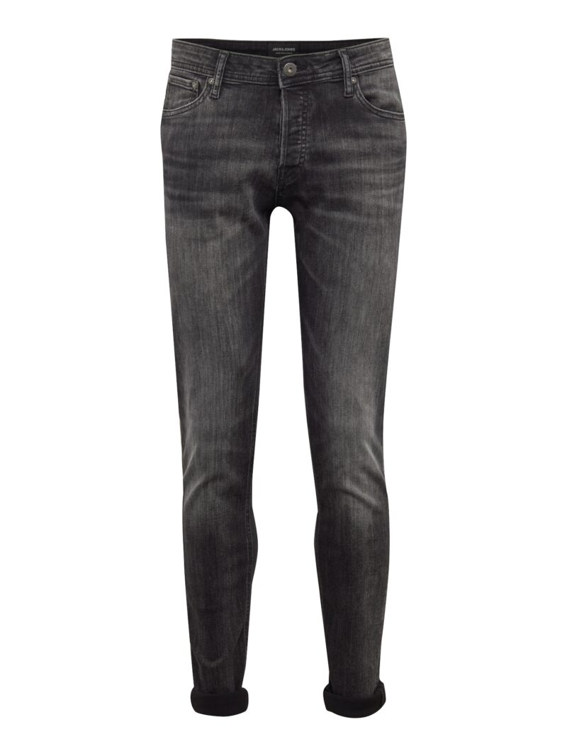 JACK & JONES Jeans 'JJIGlenn JJOriginal'  negru denim