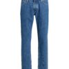 JACK & JONES Jeans 'MIKE'  albastru denim / maro pueblo