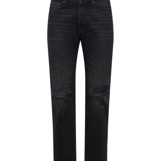 JACK & JONES Jeans 'MIKE'  negru denim