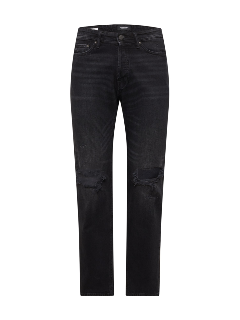 JACK & JONES Jeans 'MIKE'  negru denim