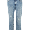 JACK & JONES Jeans 'Mike'  albastru denim / maro