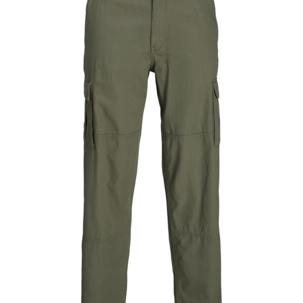 JACK & JONES Pantaloni cu buzunare 'BILL CODY'  oliv