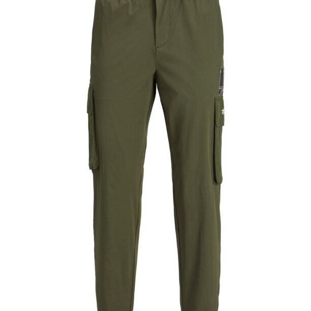 JACK & JONES Pantaloni cu buzunare 'Bill Cullen'  verde închis