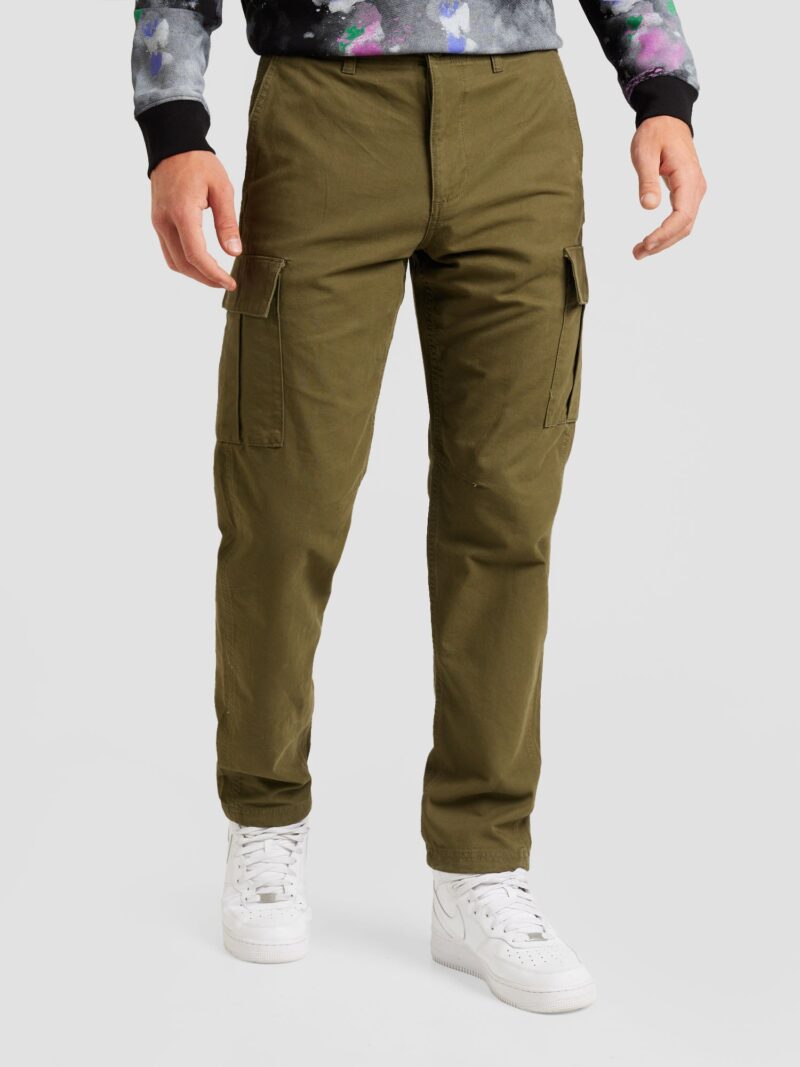 JACK & JONES Pantaloni cu buzunare 'JPSTKane JJBarkley'  oliv