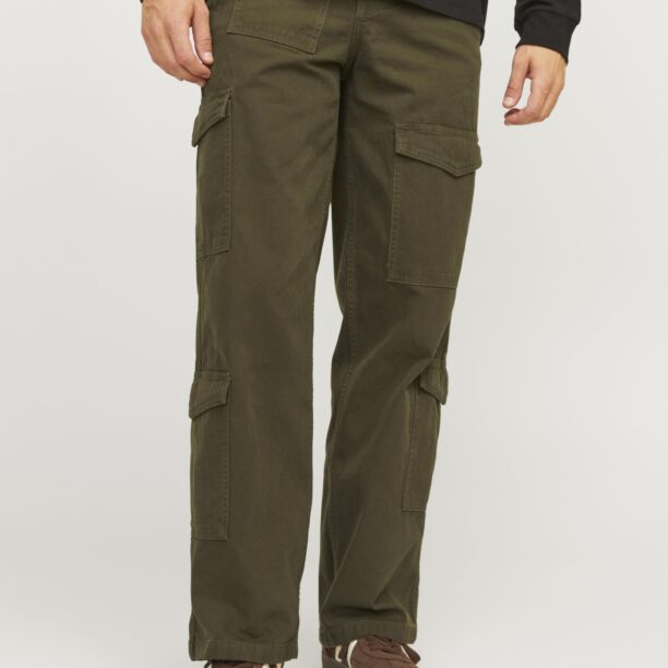 JACK & JONES Pantaloni cu buzunare  oliv preţ