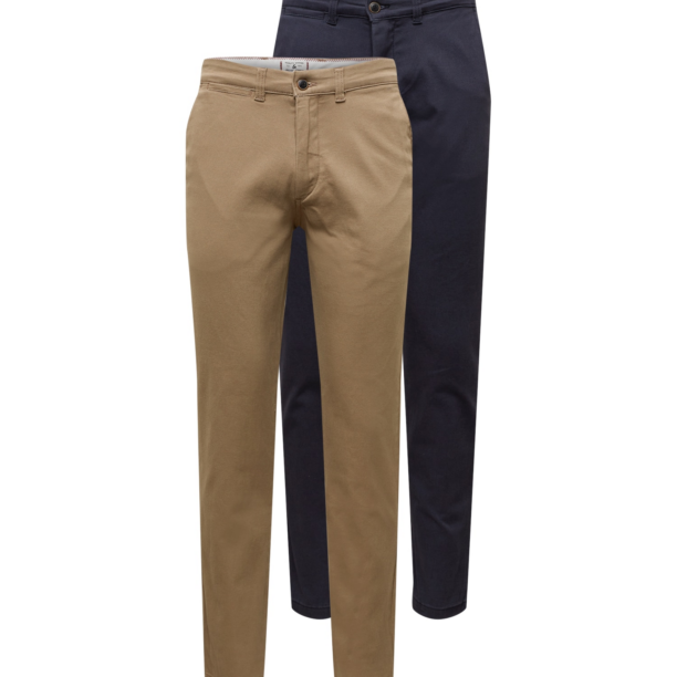 JACK & JONES Pantaloni eleganți 'JJIMacro JJDave'  bej / albastru închis