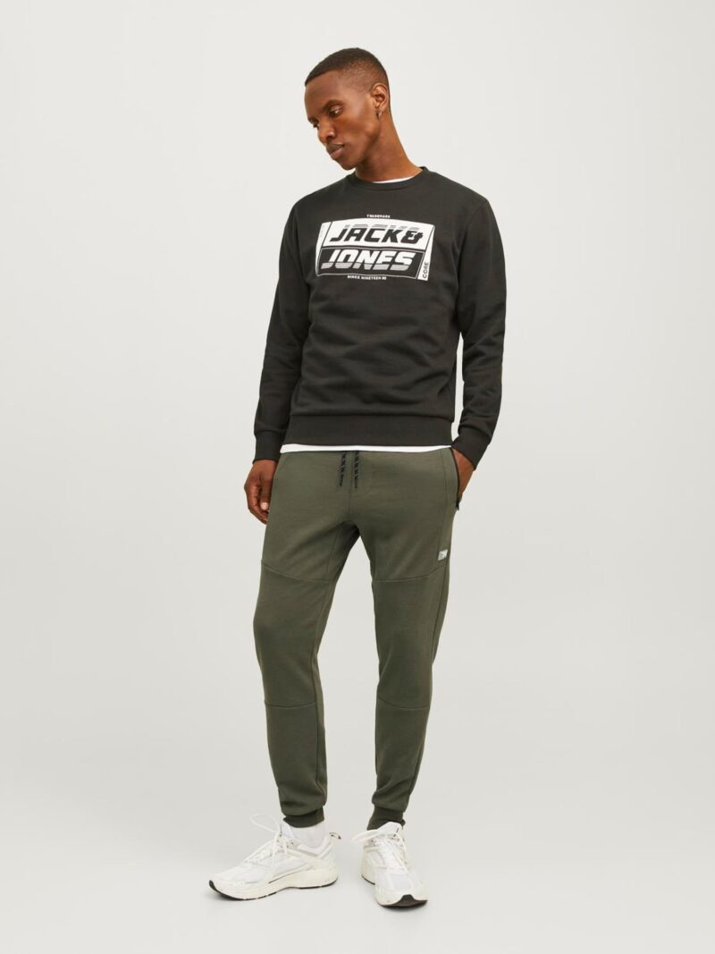 Preţ JACK & JONES Pantaloni  oliv / alb