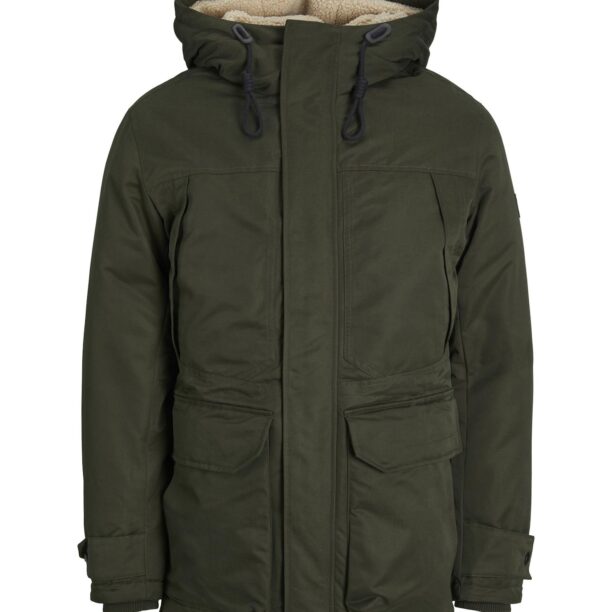 JACK & JONES Parka de iarnă 'JJEClip'  kaki