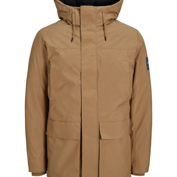 JACK & JONES Parka de iarnă 'JJERob'  maro