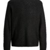 JACK & JONES Pulover 'COSY'  negru