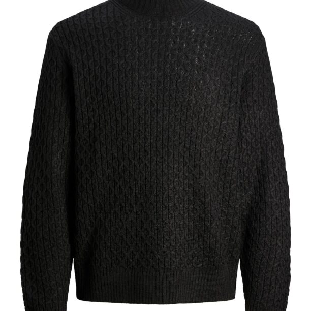 JACK & JONES Pulover 'COSY'  negru