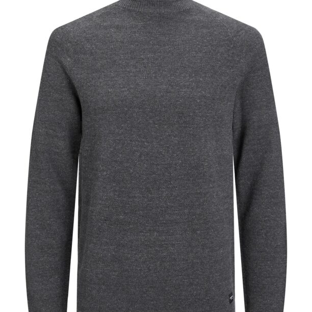 JACK & JONES Pulover 'Hill'  gri grafit