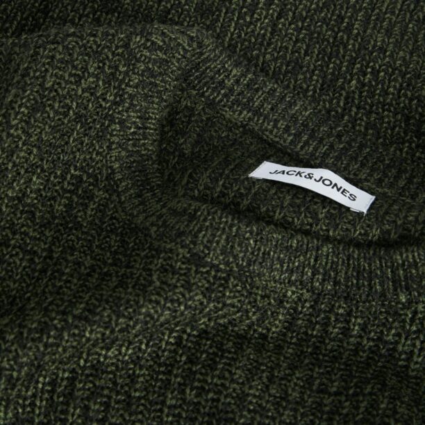 JACK & JONES Pulover 'JJELEWIS'  verde amestecat preţ