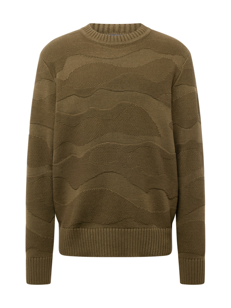 JACK & JONES Pulover 'JOSH'  oliv / verde închis