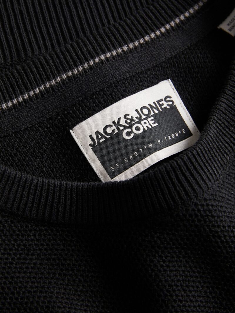 JACK & JONES Pulover 'MASON'  negru