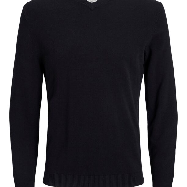 JACK & JONES Pulover  negru