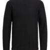 JACK & JONES Pulover  negru / alb