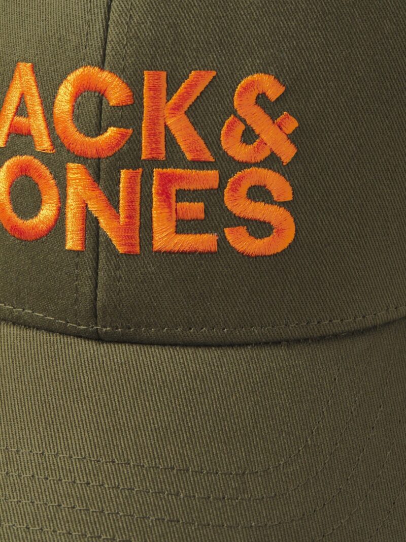 Cumpăra JACK & JONES Șapcă 'GALL'  kaki / portocaliu