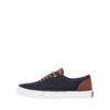 JACK & JONES Sneaker low 'Curtis'  bleumarin / maro