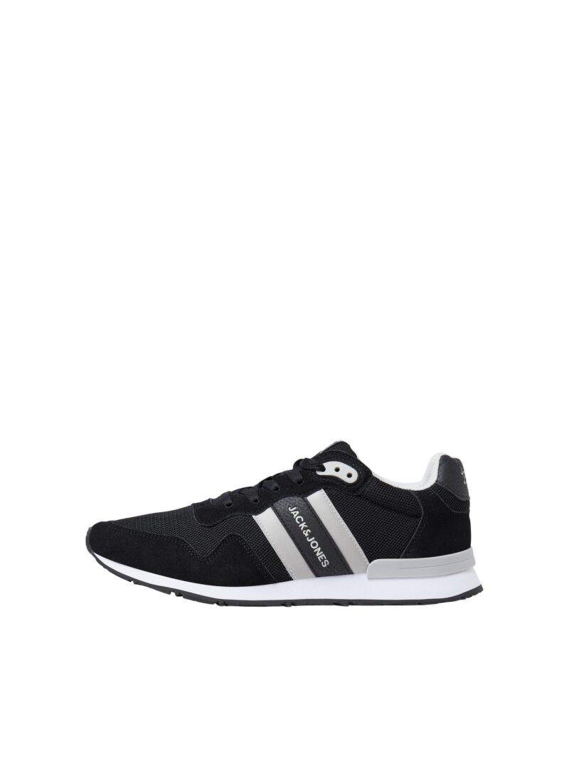 JACK & JONES Sneaker low 'JFWStellar'  gri închis / negru / alb