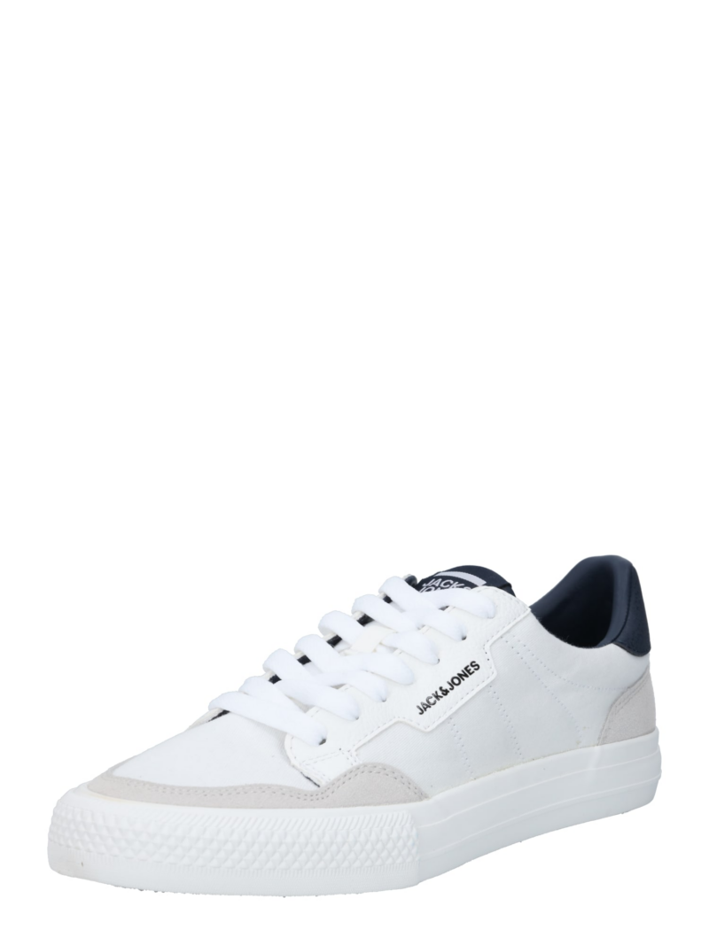 JACK & JONES Sneaker low  bleumarin / alb / alb perlat