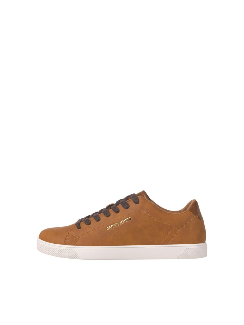 JACK & JONES Sneaker low  maro coniac / auriu