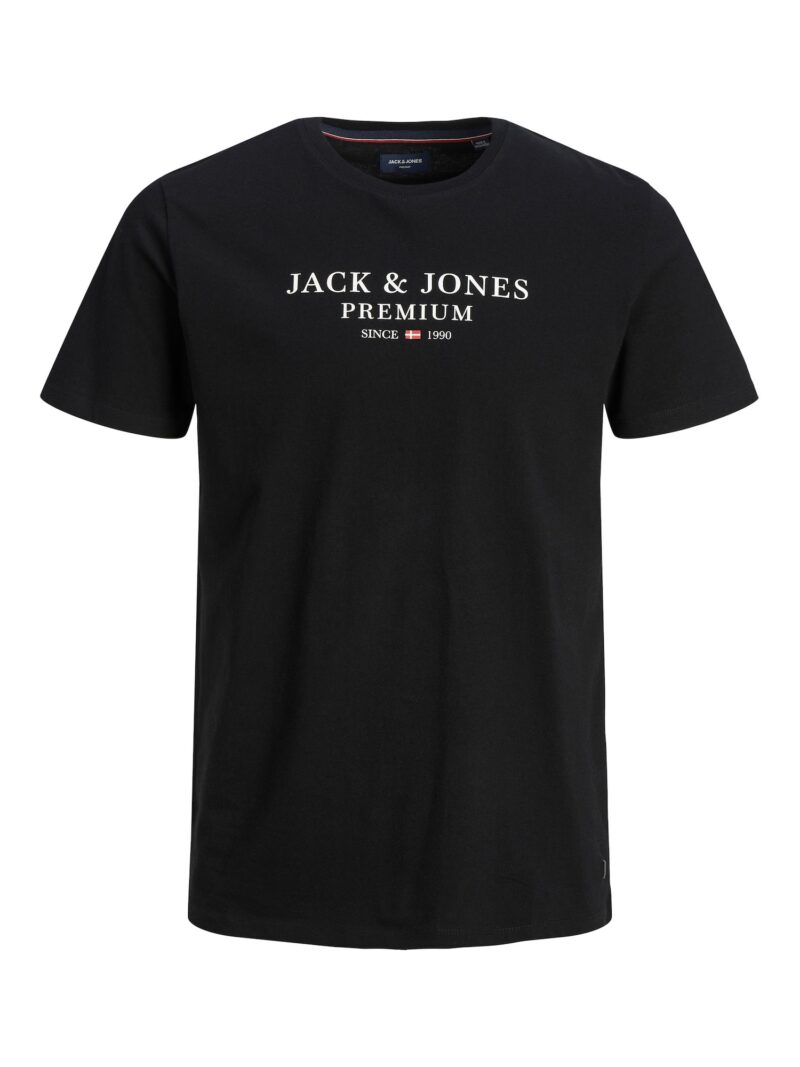 JACK & JONES Tricou 'ARCHIE'  roșu / negru / alb