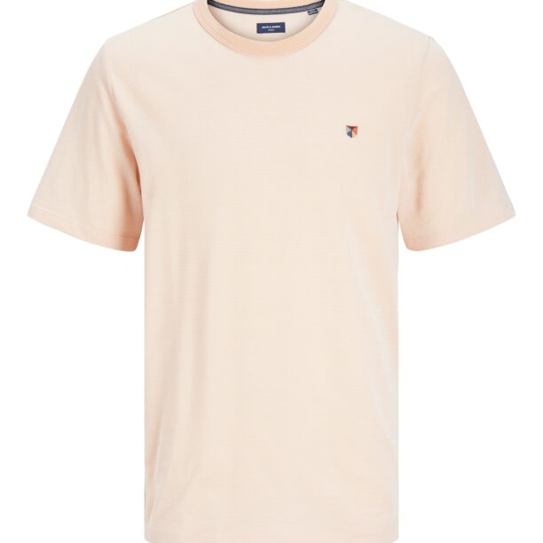 JACK & JONES Tricou 'BLUWIN'  albastru / galben / portocaliu / roz pastel