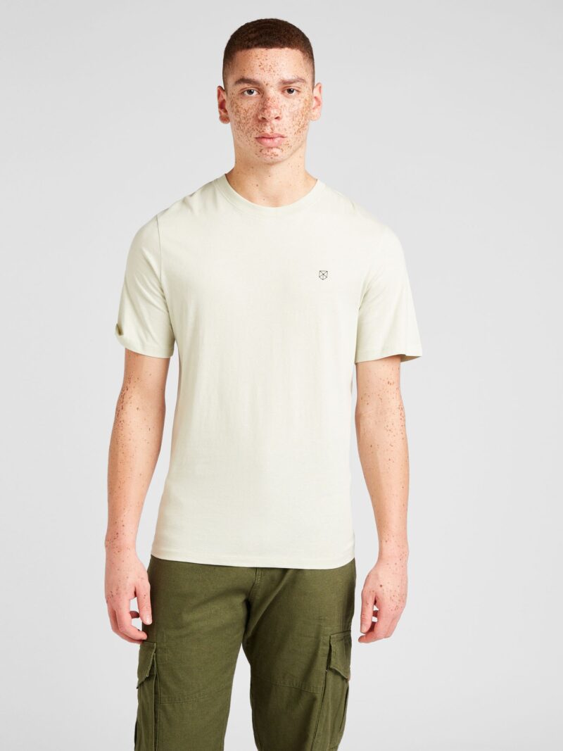 Preţ JACK & JONES Tricou 'BOOSTER'  verde pastel / negru