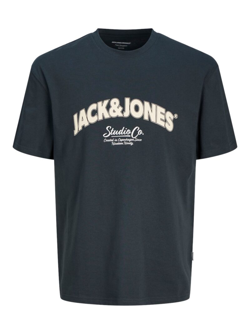 Cumpăra JACK & JONES Tricou 'BRONX ARCH'  albastru marin / albastru porumbel / grej / roșu