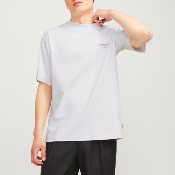 JACK & JONES Tricou 'Blachad'  negru / alb preţ