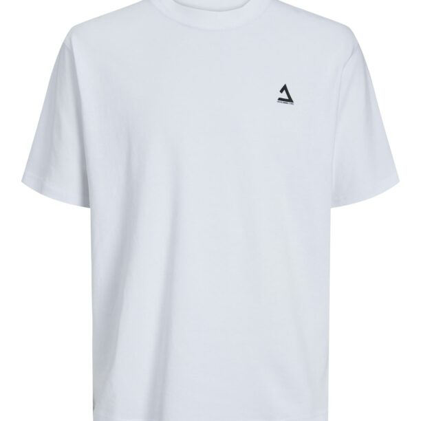 JACK & JONES Tricou 'JCOTriangle'  lila / portocaliu / negru / alb