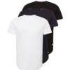 JACK & JONES Tricou 'JJENoa'  albastru marin / negru / alb