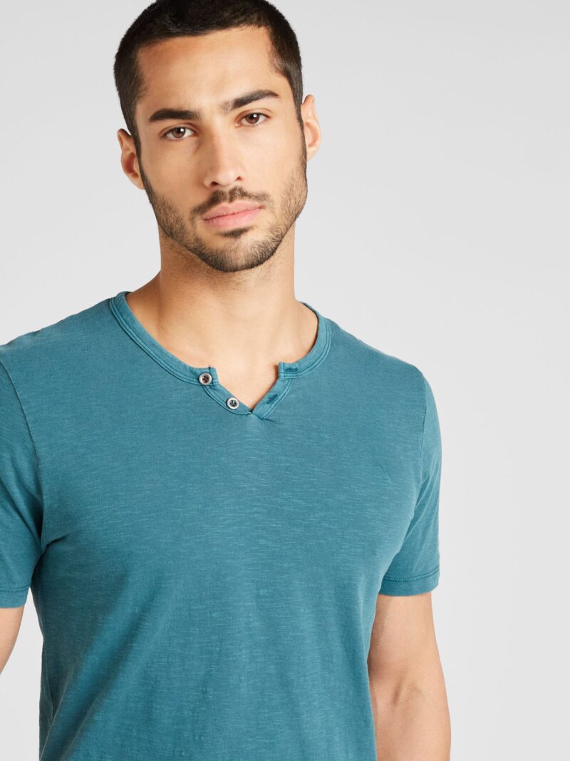 Preţ JACK & JONES Tricou 'JJESplit'  verde petrol