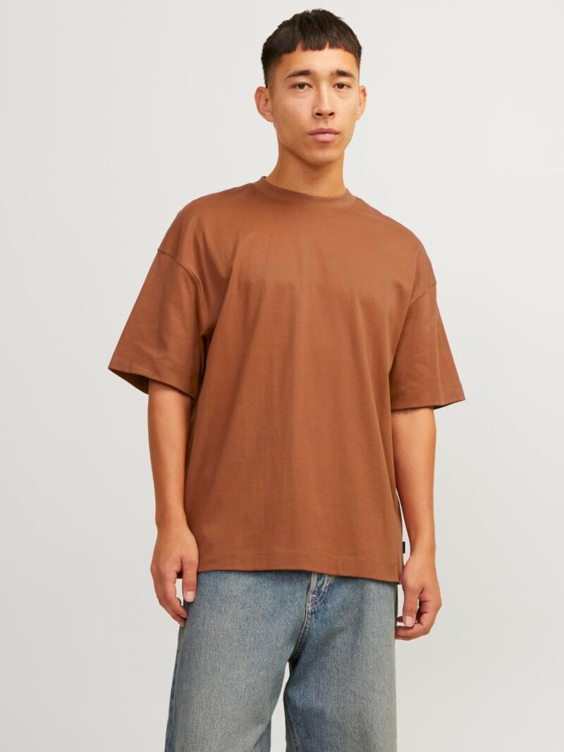 JACK & JONES Tricou 'JJEUrban Edge'  maro caramel preţ