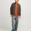 JACK & JONES Tricou 'JJEUrban Edge'  maro caramel