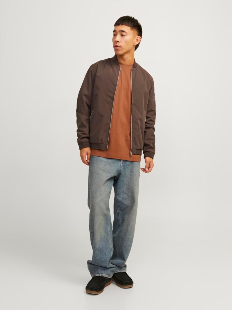 JACK & JONES Tricou 'JJEUrban Edge'  maro caramel