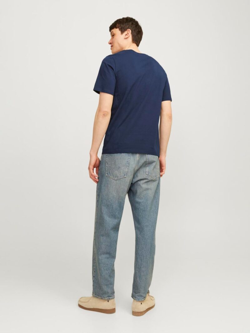 JACK & JONES Tricou 'JJTiley'  bleumarin / verde deschis / alb preţ