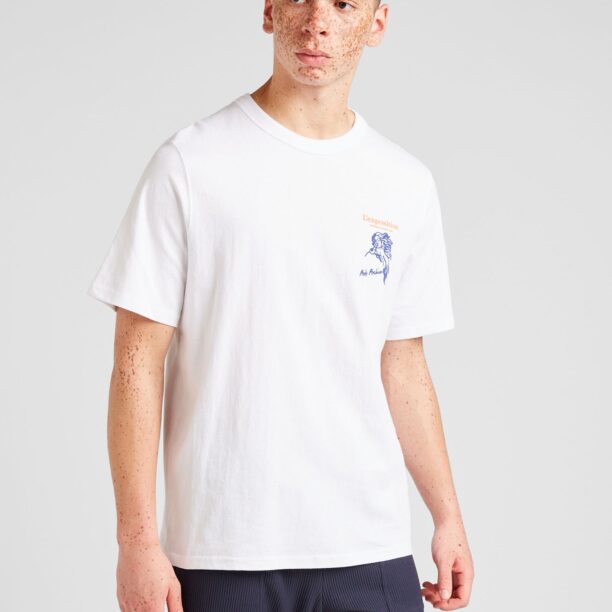 Preţ JACK & JONES Tricou 'JORNOTO'  albastru / portocaliu pastel / alb